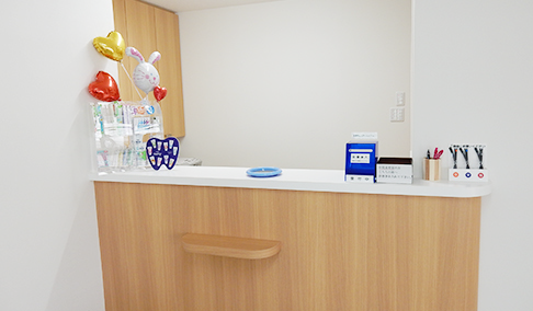 河内郡上三川・二階堂歯科医院・受付